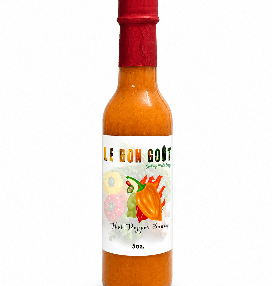 Le Bon Goût Hot Pepper Sauce | Caribbean Gourmet Hot Sauce