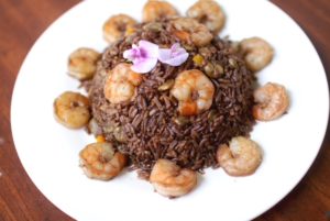 Read more about the article Black mushroom rice with shrimp