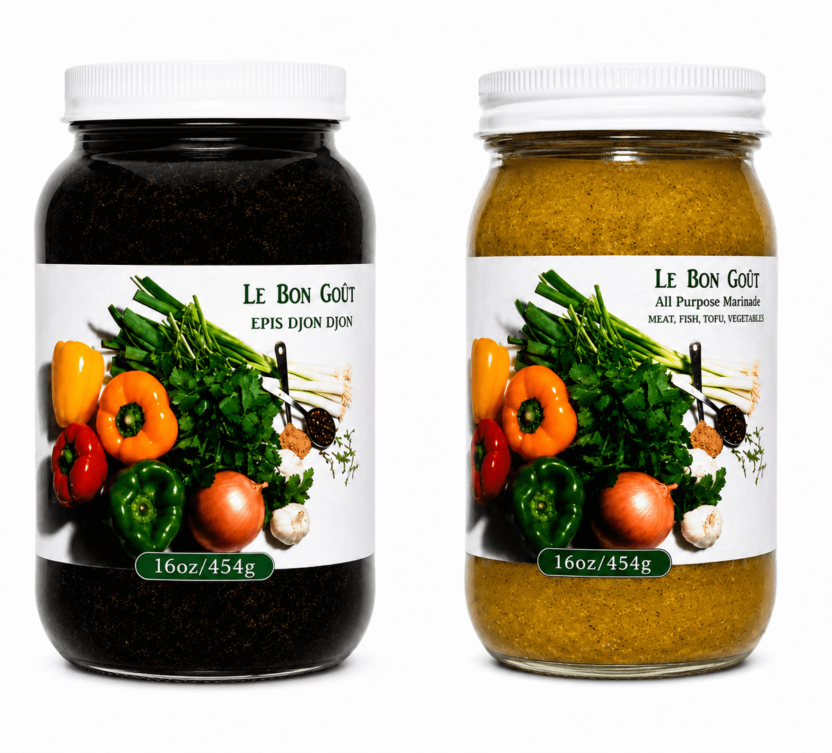Le Bon Goût Haitian Flavor Gift Box | Épis Djon Djon & All-Purpose Marinade