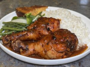 Oven‑Baked Barbecue Chicken Legs