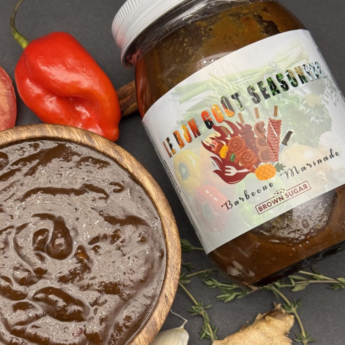 Caribbean Brown Sugar Barbecue Marinade – Bold Cooking Base | Le Bon Goût Seasoning
