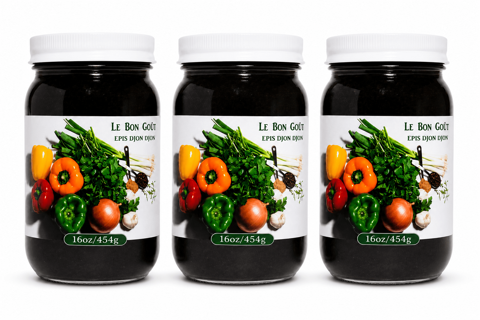 Le Bon Goût Épis Djon Djon Bundle | Buy 2, 3 or 4 & Save | Haitian Black Mushroom Cooking Base