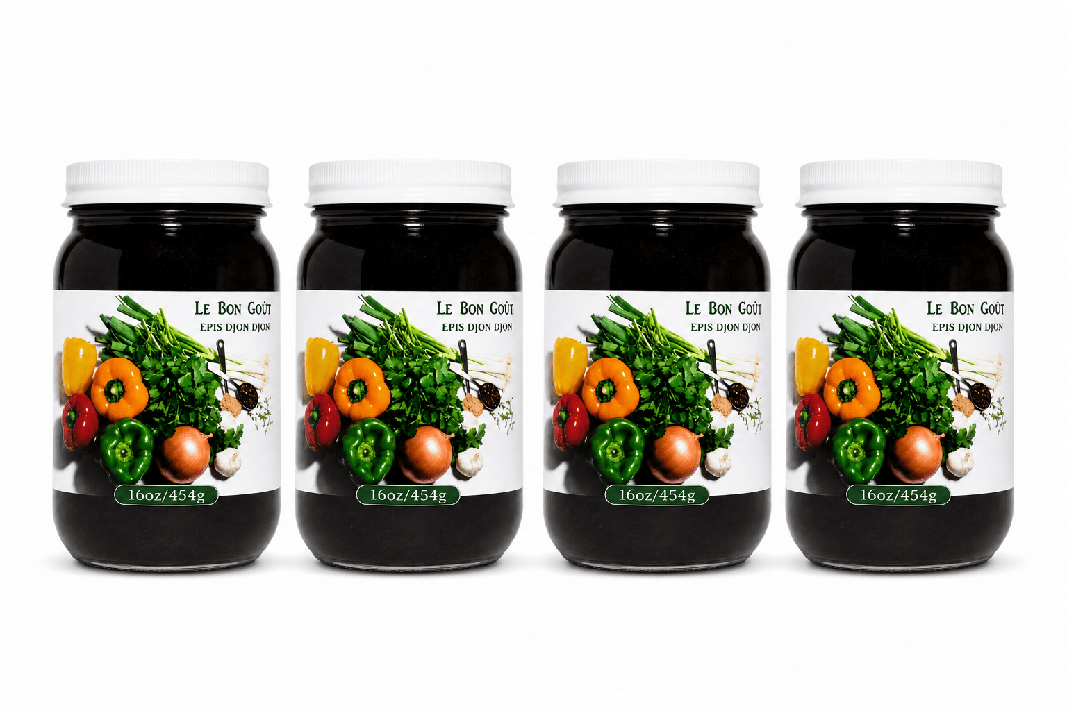 Le Bon Goût Épis Djon Djon Bundle | Buy 2, 3 or 4 & Save | Haitian Black Mushroom Cooking Base