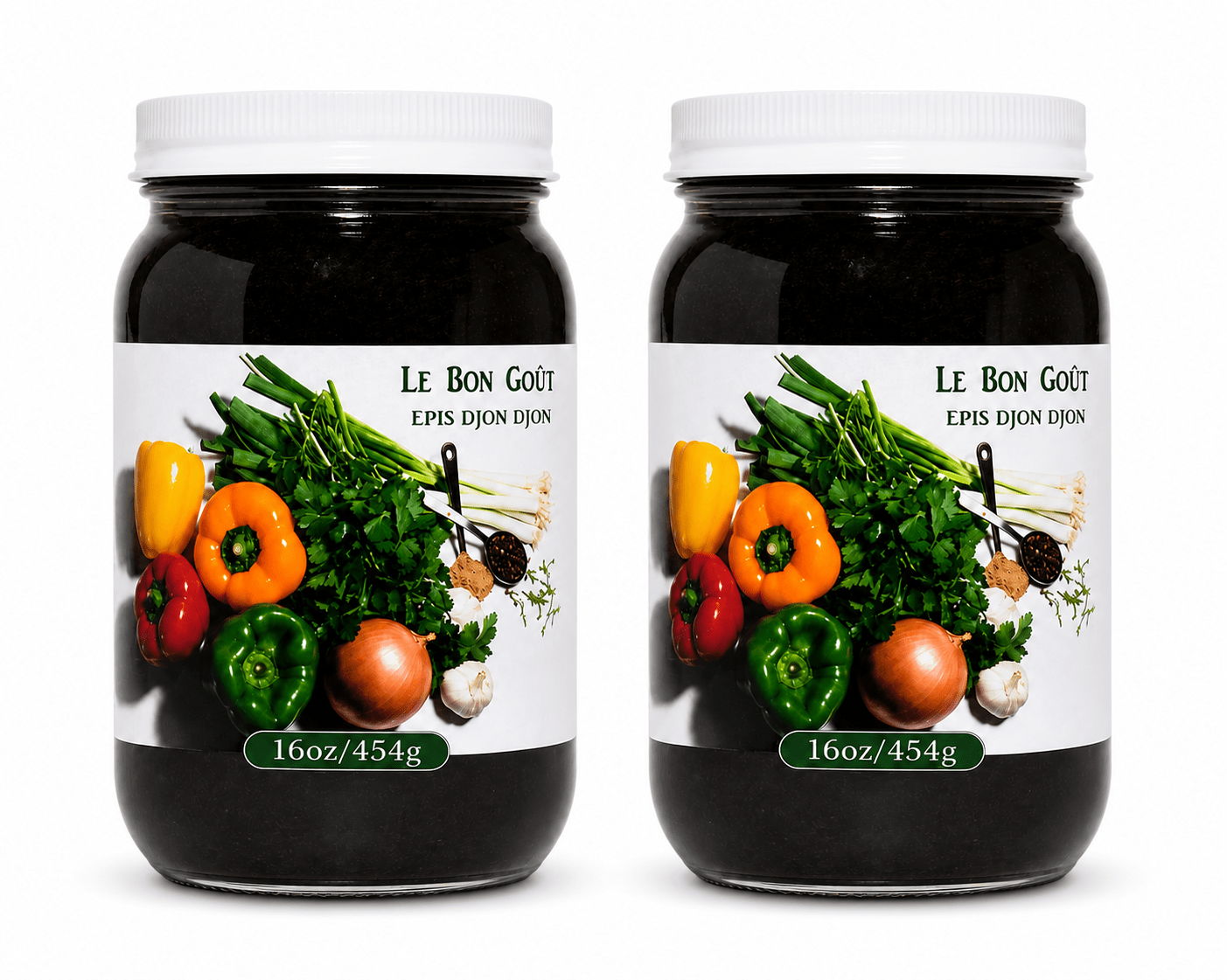 Le Bon Goût Épis Djon Djon Bundle | Buy 2, 3 or 4 & Save | Haitian Black Mushroom Cooking Base